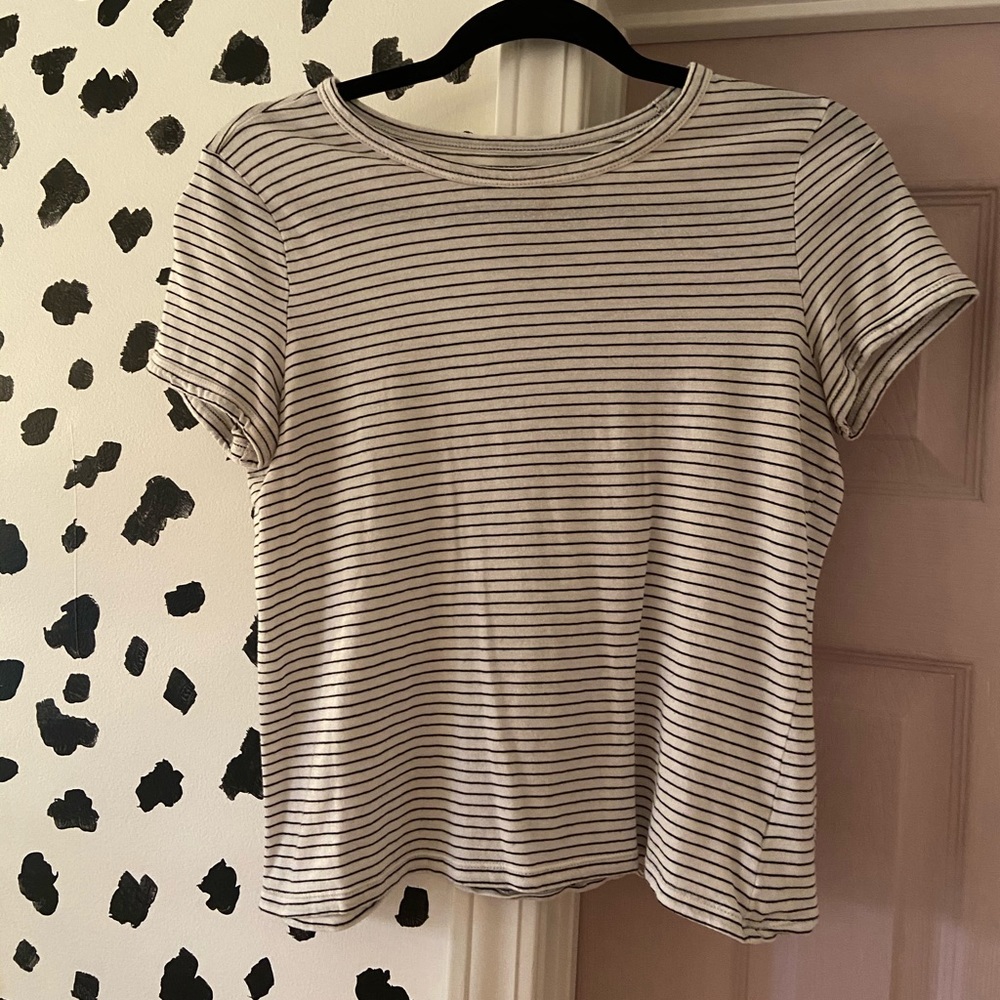 Black & White Striped T-Shirt